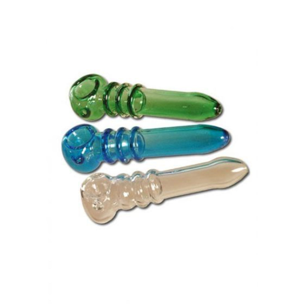 Hand pipe glass colors mixed