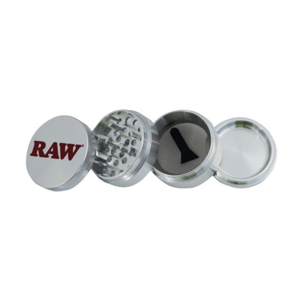 RAW Grinder, 56mm, 4-piece with sieve