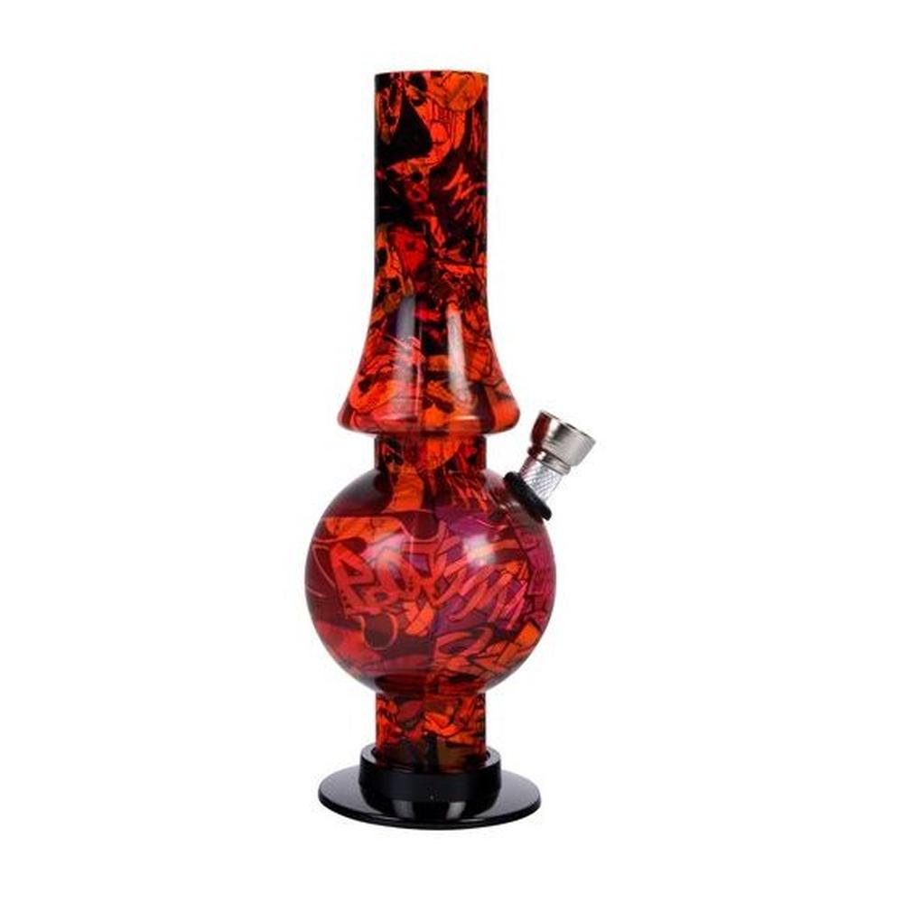 Bong Graffiti Red