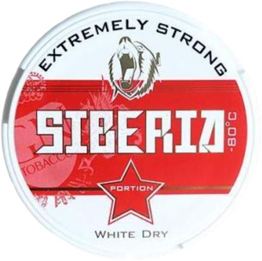 Siberia red white snus 16g