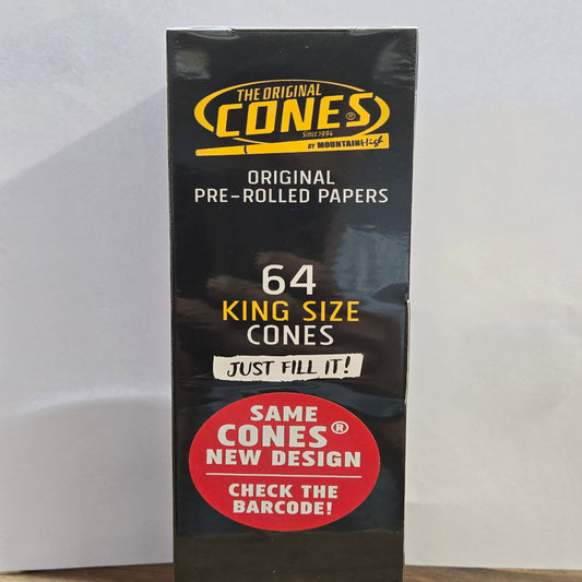 64pcs. The original Cones King Size bleached