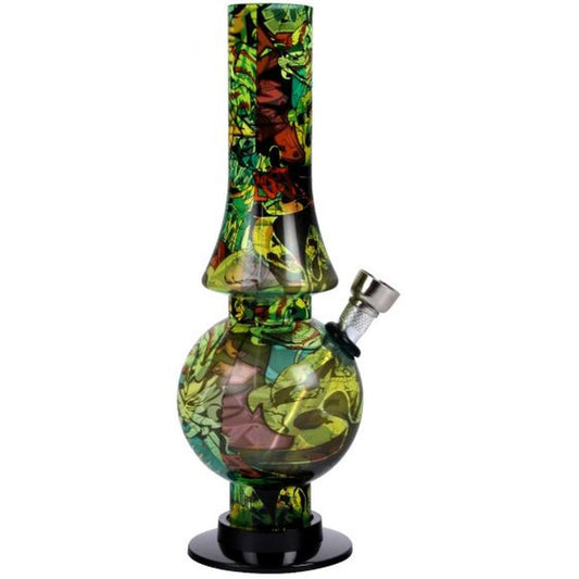 Bong Graffiti Red